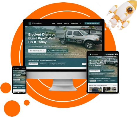 Professional website showcase